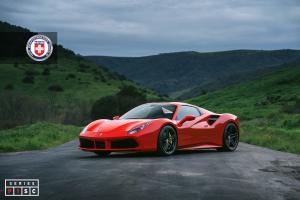 2019 Ferrari 488 Spider on HRE Wheels (P107SC)